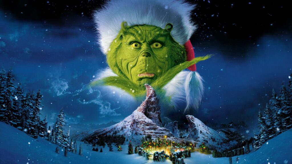 How the Grinch Stole Christmas film poster from 2000